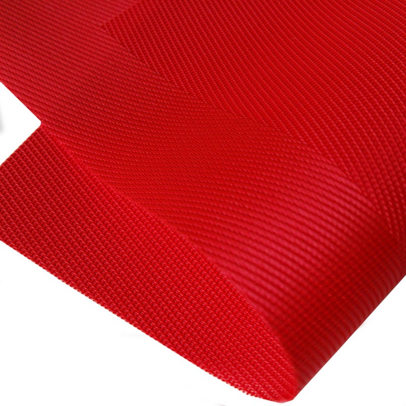 PIGCHCY Placemats Vinyl Washable Table Mats Elegant Non-Slip Placemats for Dinner Table Set of 4 (Red) - Image 3